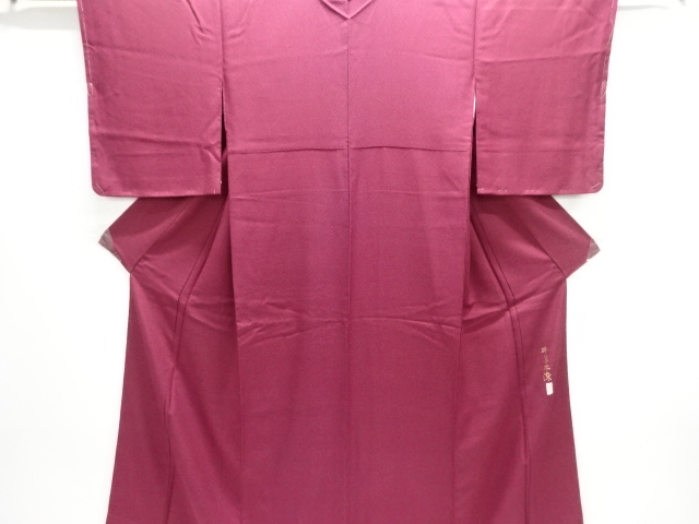 JAPANESE KIMONO / UNUSED IROMUJI / DYES / WEAVE PATTERN